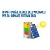 OPPORTUNITÀ E REGOLE DELL'ACCUMULO PER GLI IMPIANTI FOTOVOLTAICI